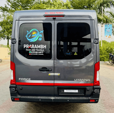 Luxury rental vehicle 3 from Prarambh Tours & Travels fleet, offering comfort and premium travel services.